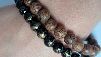 Lot de 2 bracelets lithothérapie