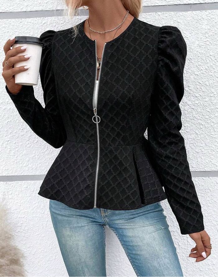 Veste noir - photo numéro 3
