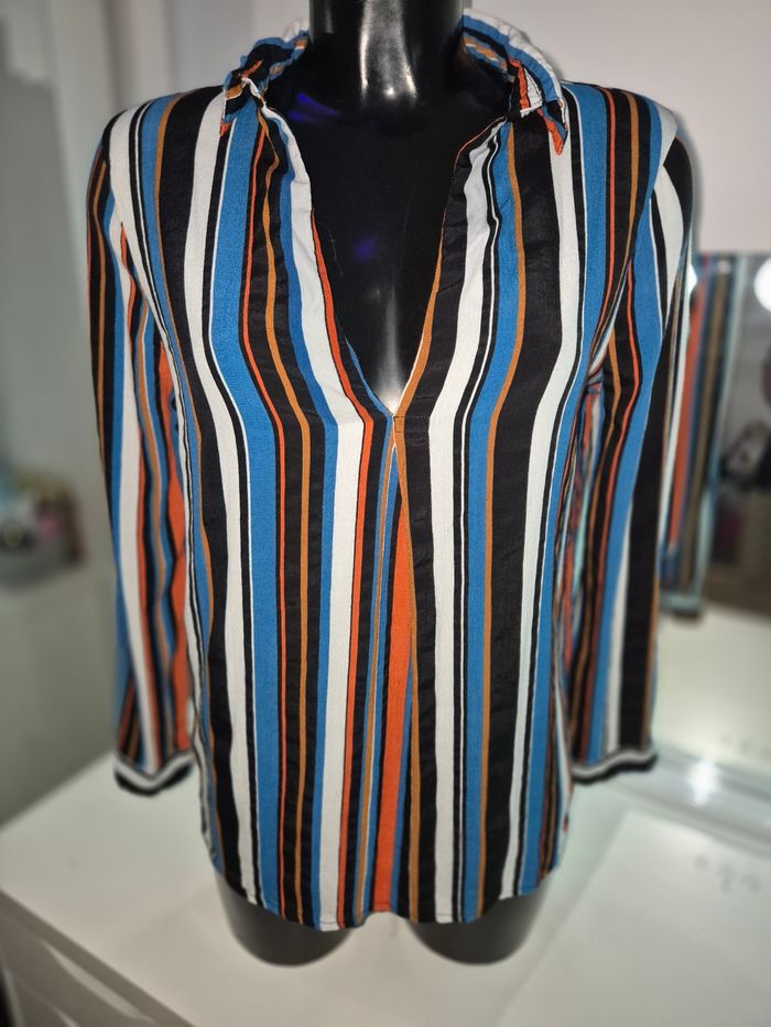 Blouse multicolore - photo numéro 2