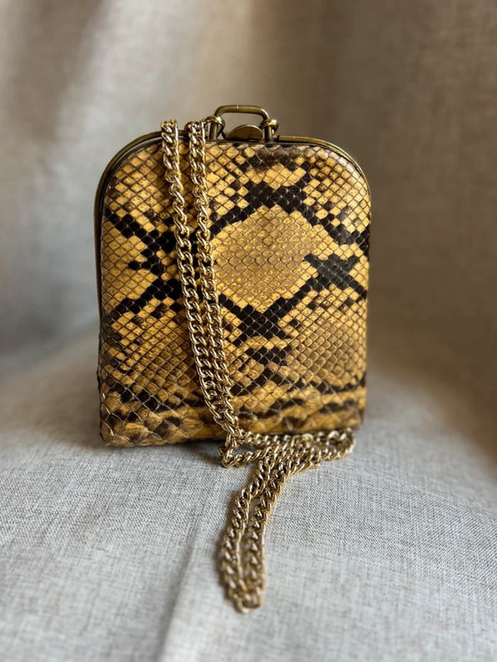 Pochette sac cuir - photo numéro 4