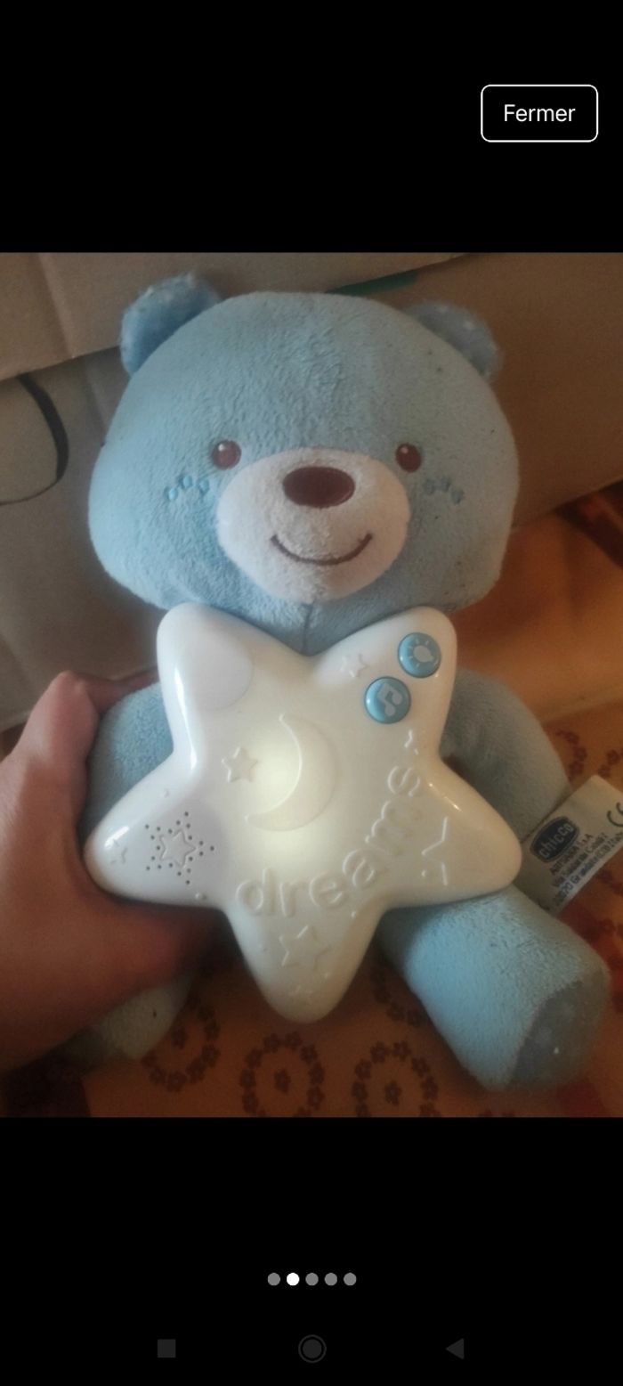 Peluche lumineux et musicale j9 - photo numéro 2