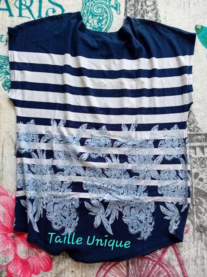 Tee-shirt long en Taille Unique
