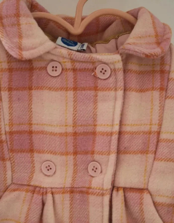Manteau hiver fille Mots d'enfants 24 mois - photo numéro 4