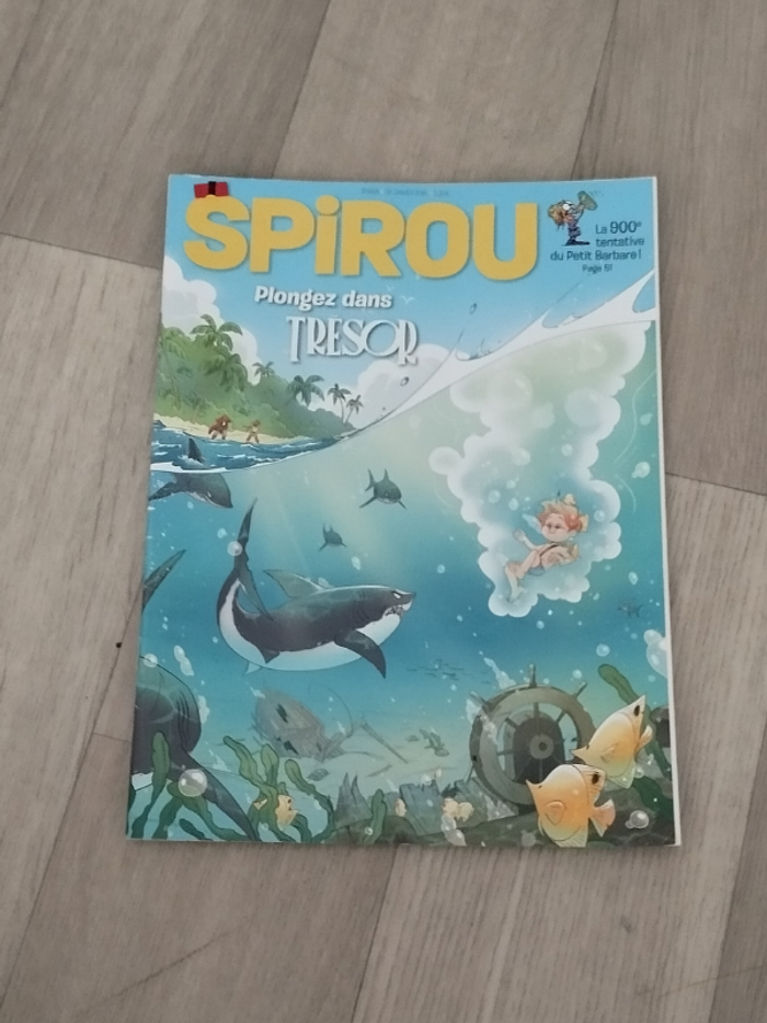 Lot de 10 BD magazines SPIROU année 2025 L090 - 7888855569 - photo numéro 10