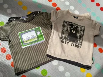 Lot de 2 tee-shirts Kiabi 6 mois