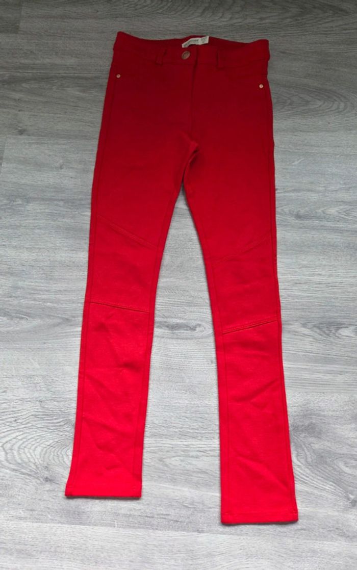 Pantalon legging rouge - Orchestra taille 8 ans
