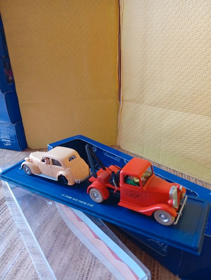 En voiture Tintin le crabe aux pinces d'or Hergé moulinsart 2003 - photo numéro 9