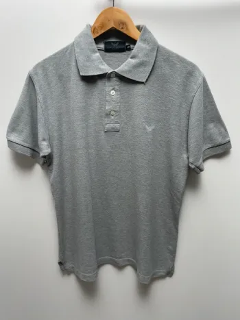 Giorgio Armani Le Collezioni vintage polo grey Mens S