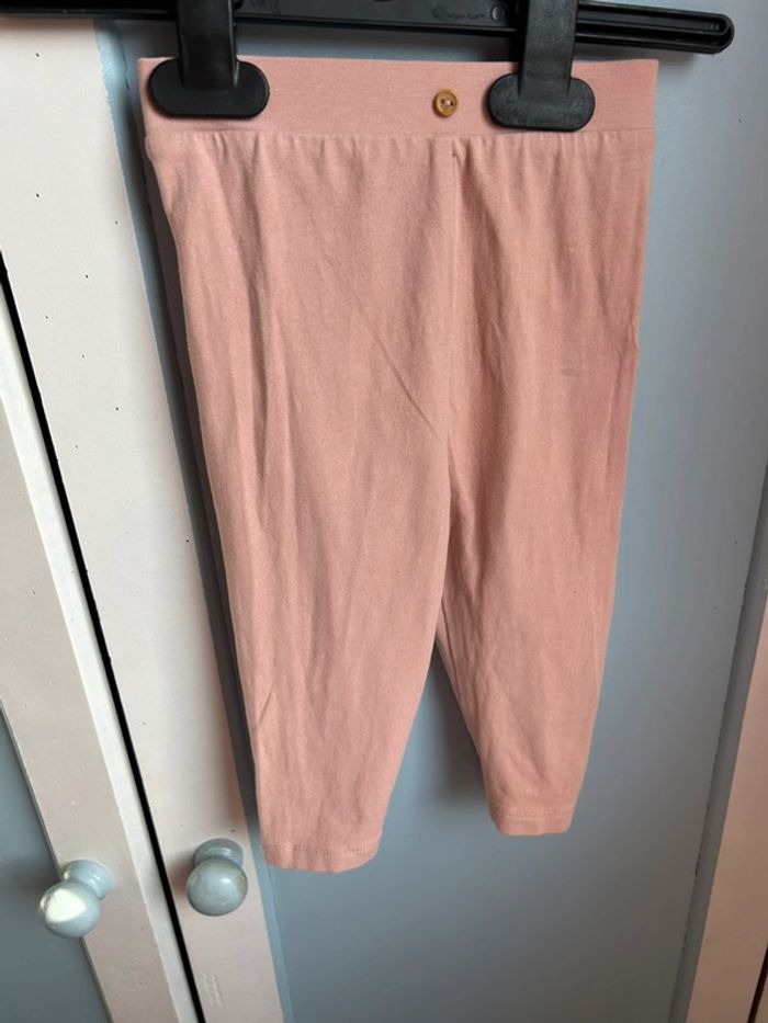 Legging rose pâle ,12 mois, vertbaudet - photo numéro 2