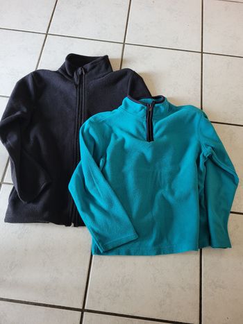 Lot 2 polaires garçon