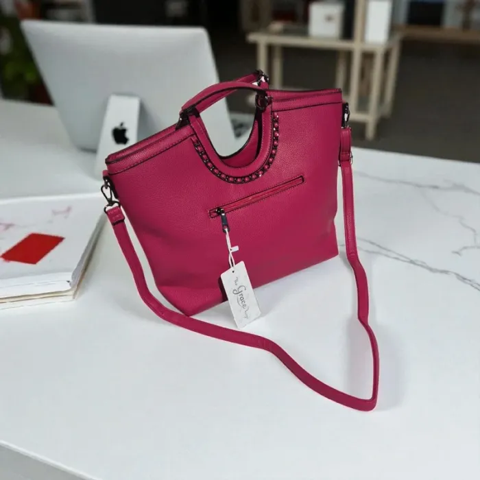Magnifique sac à main fushia neuf - photo numéro 2