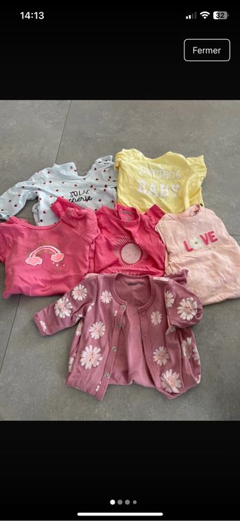 6 pyjamas 3 mois