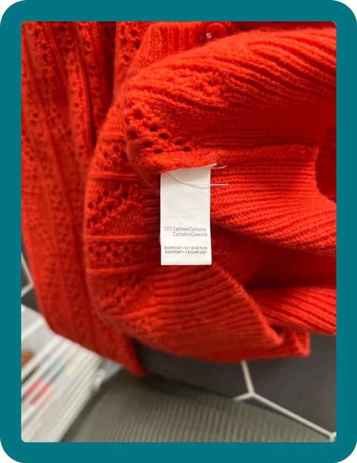 Gilet manches longues 100% cachemire 12 ans - Bonpoint - photo numéro 5