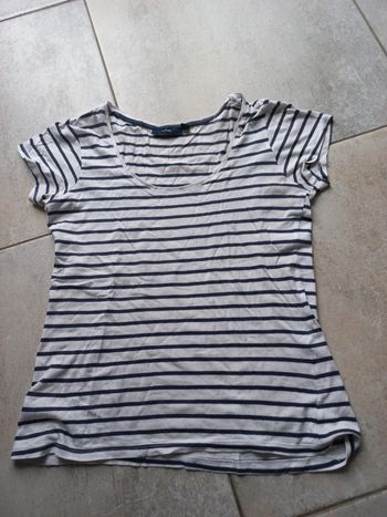 Tee-shirt marine S Kiabi