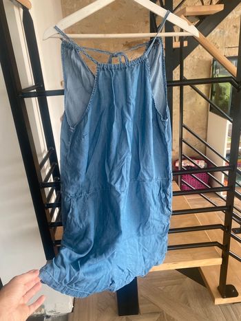 Combishort bleu