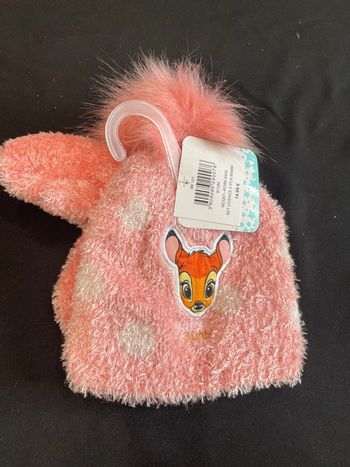 Bonnet et moufles bambi