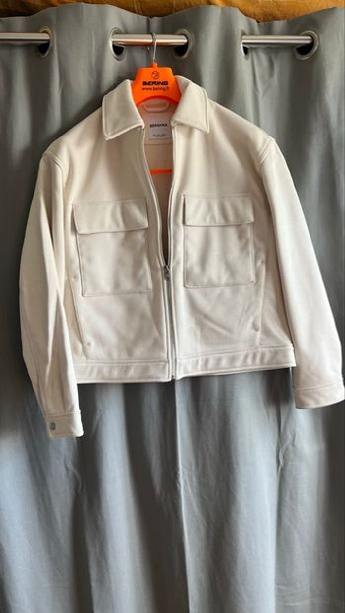 Veste zippée écru - photo numéro 1