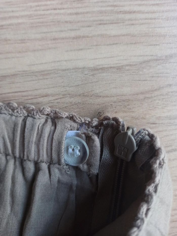 Jupe taupe Mila blue 5 ans ajustable - photo numéro 2