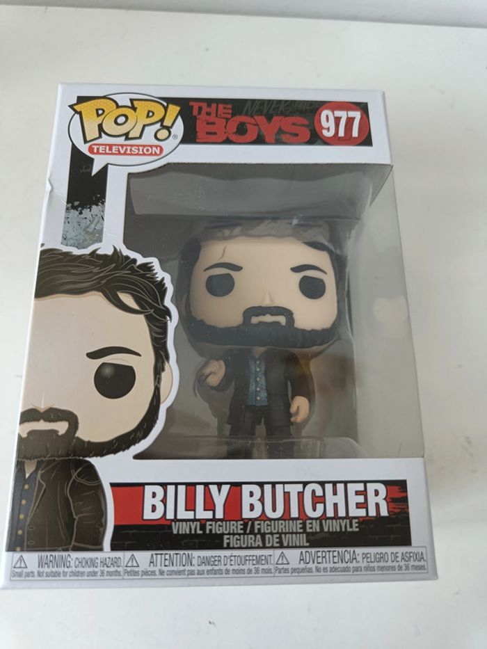 Funko pop The boys Billy butcher 977