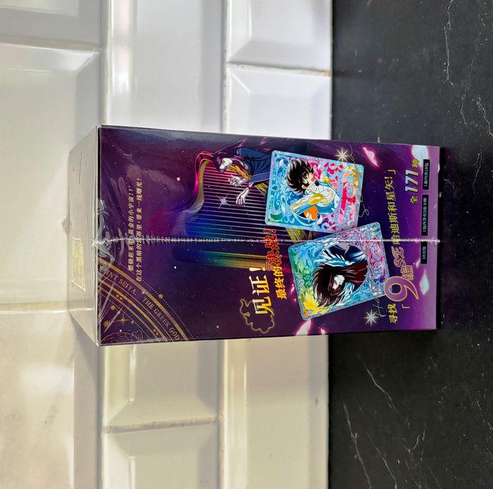 Display Saint Seiya Chevaliers du Zodiaque 10 Yuan série 2 18 Boosters! 90 Cartes à collectionner - photo numéro 7