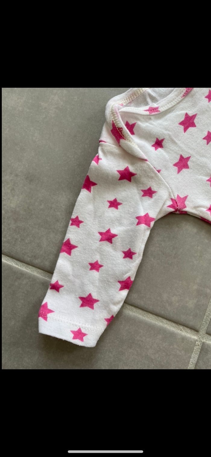 Body fille avec étoiles 3 mois - photo numéro 2