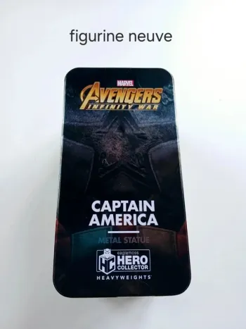Hero Collector Eaglemoss Marvel Heavyweights Collection Captain America Statue