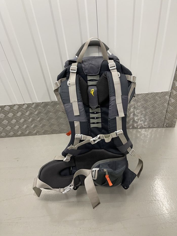 LittleLife Ranger S2 Sac à Dos porte Enfant Léger Gris avec Pochette de Rangement - photo numéro 2