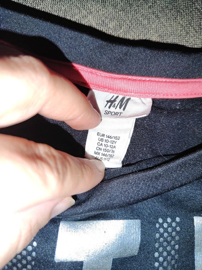 Haut court sport H&M 10/12 ans - photo numéro 3