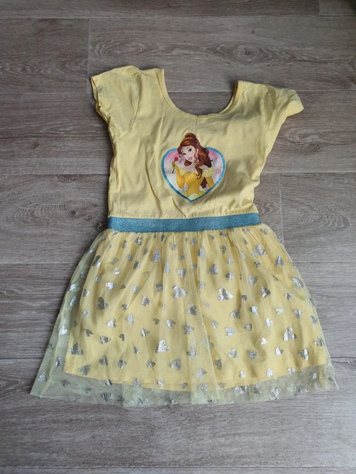 Robe jaune Belle taille 7-8 ans