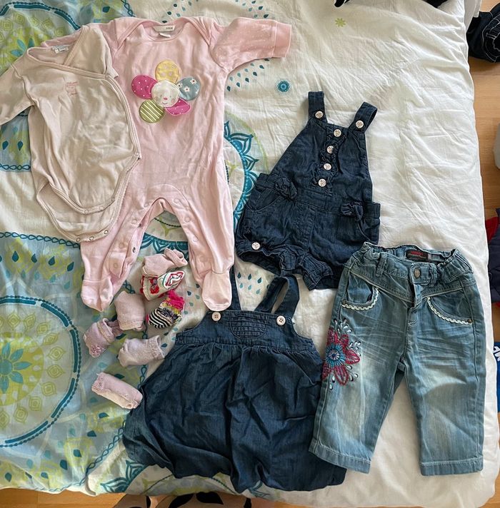 Lot vêtements filles 6m