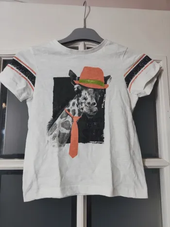 T-shirt Girafe Orchestra 6 ans