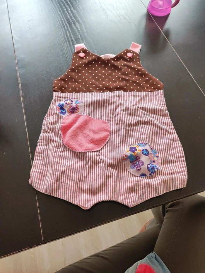 Jolie salopette short