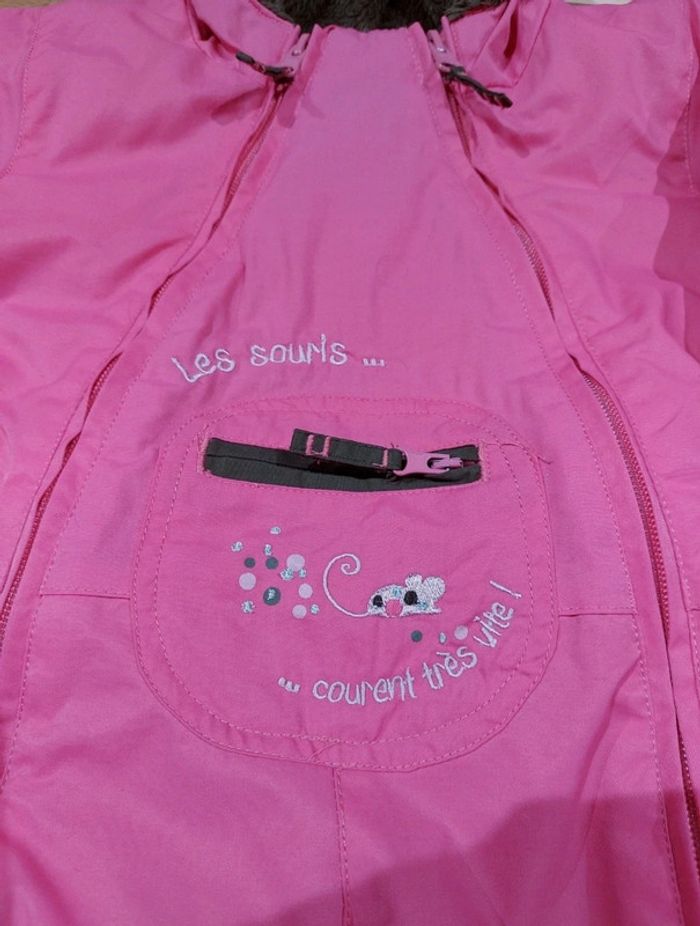 Combinaison de ski rose - photo numéro 3