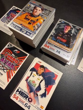 Lot de 200 cartes formule 1 2024