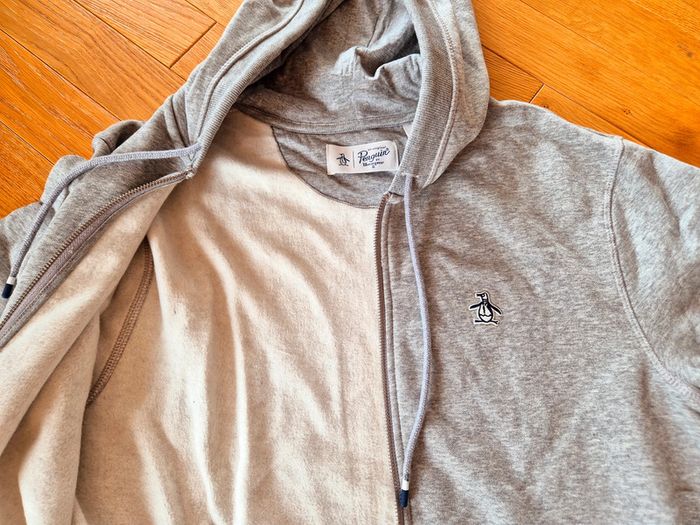 Veste De Jogging "Original Penguin" Grise Taille L neuf sous blister. - photo numéro 8