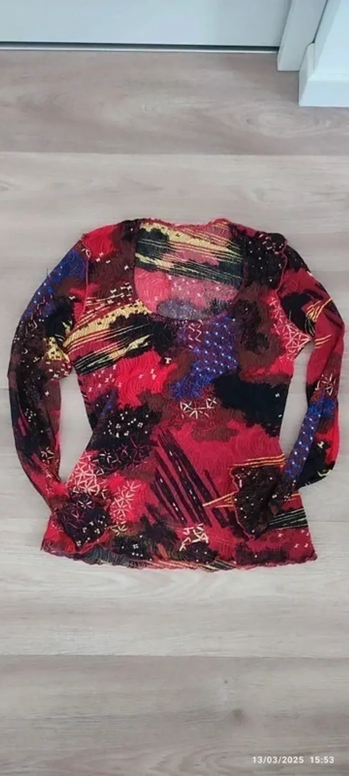 👚 Haut transparent femme – Taille 38 – Élégant et stylé ! - photo numéro 4