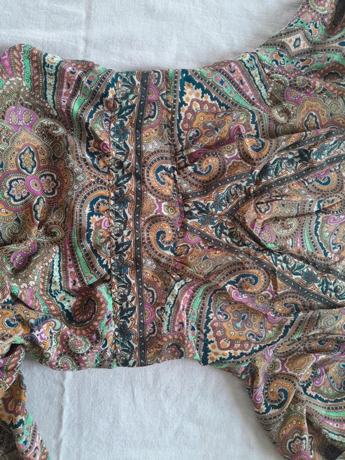 Magnifique robe bohème en soie Boho Fashion - photo numéro 8