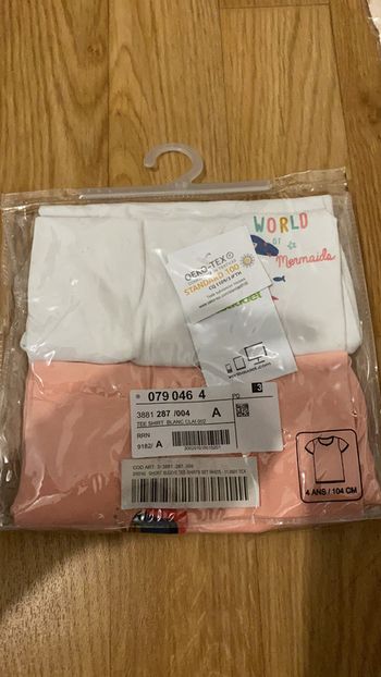 Lot de 2 tee shirt
