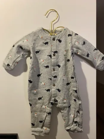 Combinaison pyjama sans pieds boutchou bio 6 mois