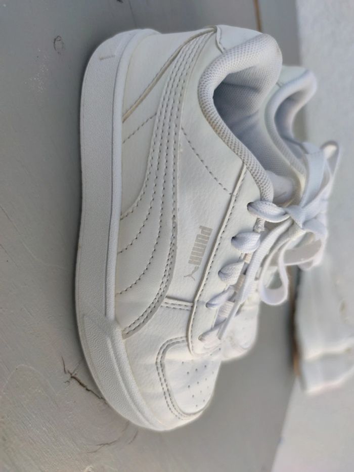 Baskets Puma blanche - photo numéro 2