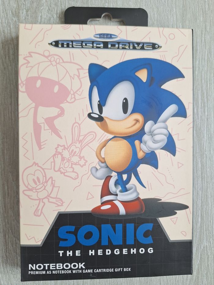 Carnet Sonic mega drive