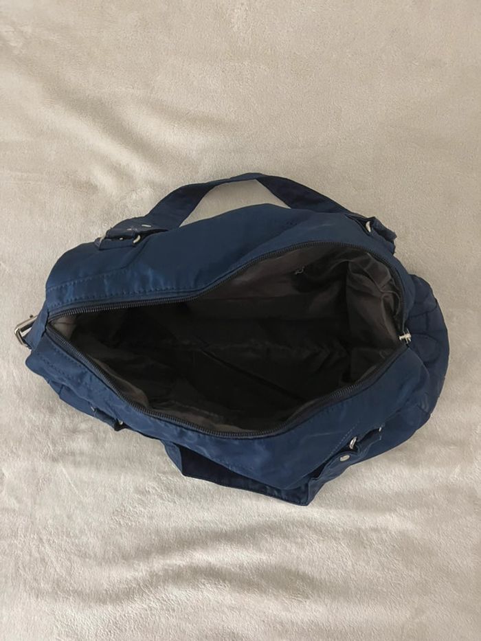 petit sac a main bleu marine - photo numéro 2