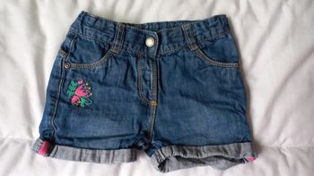 Short en jeans vertbaudet