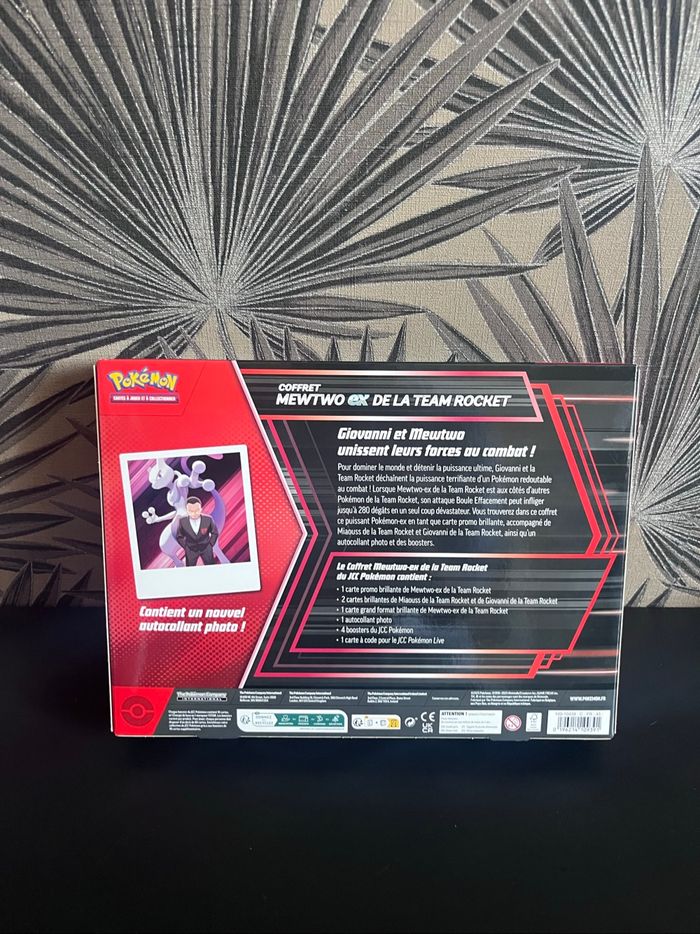 Coffret Mewtwo Ex Rivalités Destinés - photo numéro 2