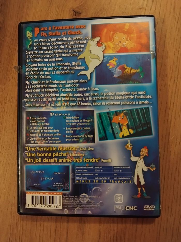 Dvd Gloups le poisson - photo numéro 2