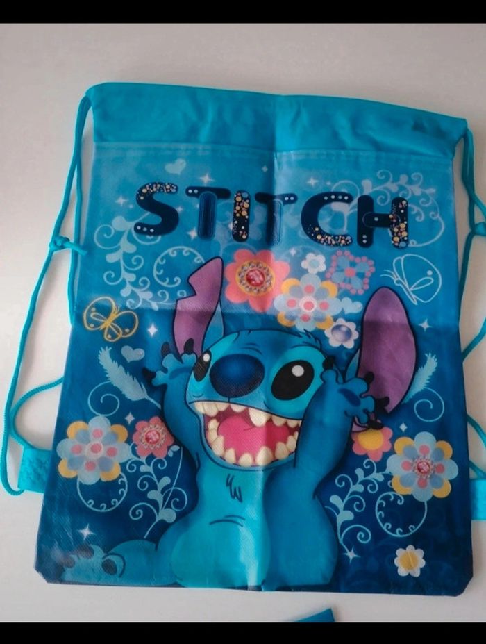 Sac à dos ficelle Stitch 🎒 - photo numéro 3