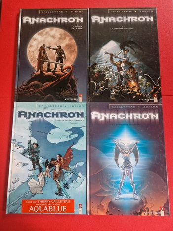 Lot de 4 bd anachron 1 à 4