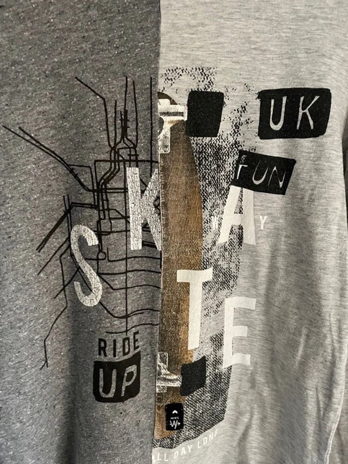 T-shirt manches longues IKKS xxs /16 ans - photo numéro 3