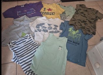 Lot t-shirts garçon 