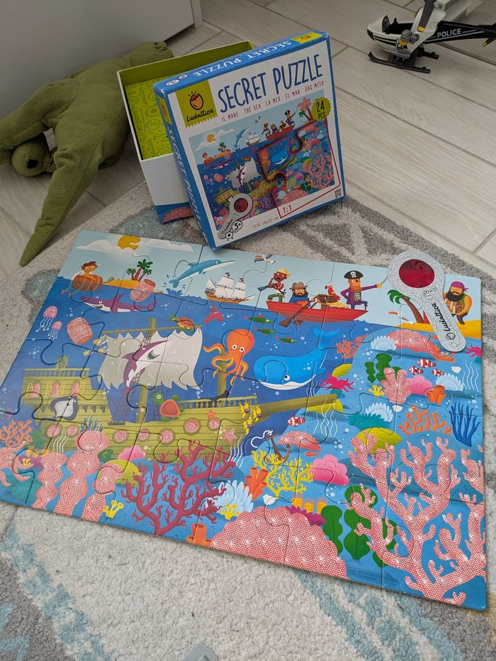 Lot puzzle 16-24-30 pièces - photo numéro 2